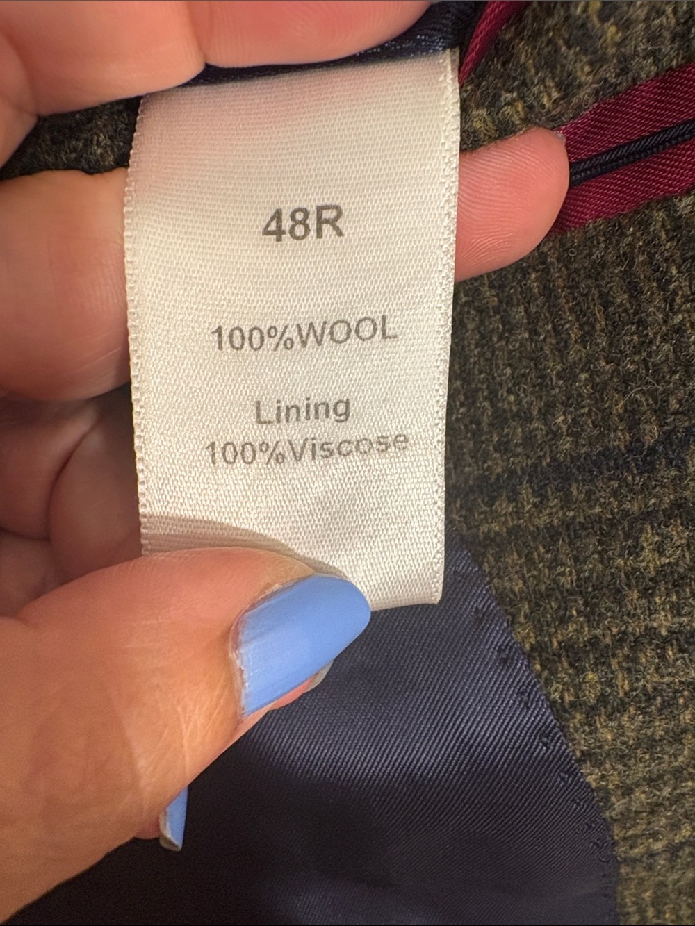 Charles Tyrwhitt Brown Glen Plaid Sport Coat with Pink Lining - Picture 2 of 13